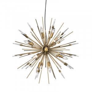 Подвесная люстра Delight Collection Boivin MD2094-12A gold/rock crystal