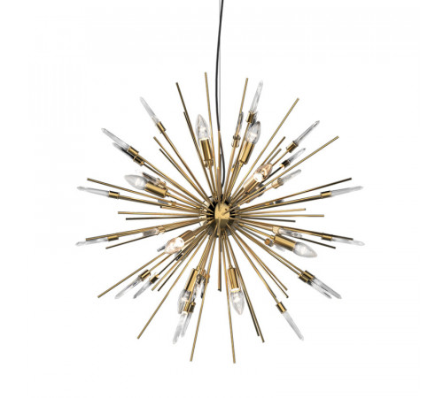 Подвесная люстра Delight Collection Boivin MD2094-12A gold/rock crystal Подвесная люстра Delight Collection Boivin MD2094-12A gold/rock crystal