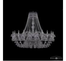 Подвесная люстра Bohemia Ivele Crystal 1409/24/530 Ni