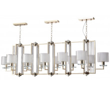 Подвесная люстра Crystal Lux NICOLAS SP12 L1600 GOLD/WHITE