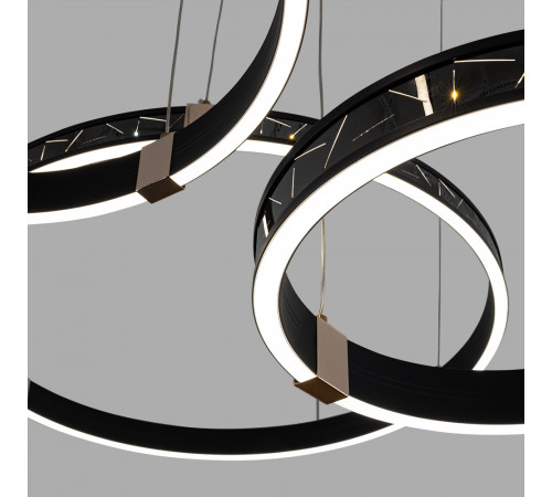 Подвесная люстра Arte Lamp Shine A2222SP-3BK Подвесная люстра Arte Lamp Shine A2222SP-3BK