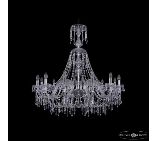 Подвесная люстра Bohemia Ivele Crystal 1403/12/360/XL-100 Ni Подвесная люстра Bohemia Ivele Crystal 1403/12/360/XL-100 Ni