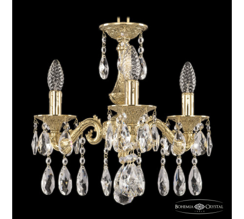 Подвесная люстра Bohemia Ivele Crystal Florence 71102/3/125 A G Подвесная люстра Bohemia Ivele Crystal Florence 71102/3/125 A G