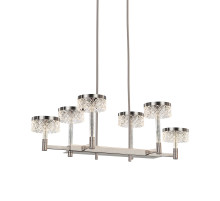 Подвесная люстра Delight Collection MD21020075 MD21020075-6B satin nickel