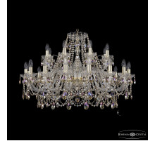 Подвесная люстра Bohemia Ivele Crystal 1411/16+8/360 G R801