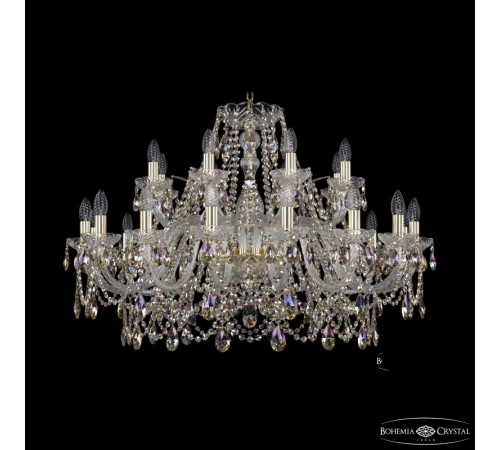 Подвесная люстра Bohemia Ivele Crystal 1411/16+8/360 G R801