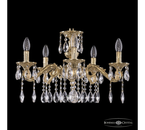 Подвесная люстра Bohemia Ivele Crystal Florence 71202/5/175 A G Подвесная люстра Bohemia Ivele Crystal Florence 71202/5/175 A G