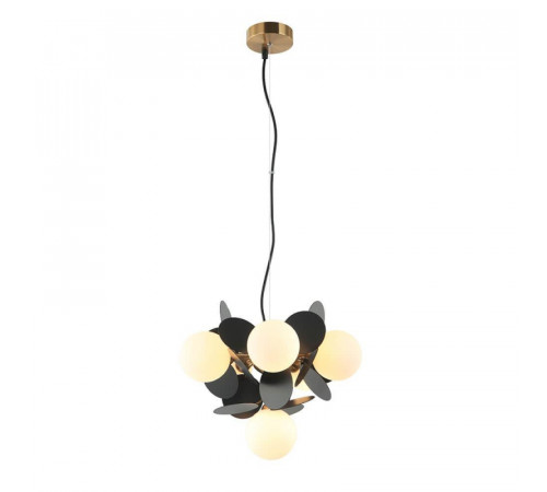 Подвесная люстра Lumien Hall Ilmari LH4136/6P-BR-BK Подвесная люстра Lumien Hall Ilmari LH4136/6P-BR-BK