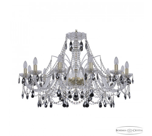 Подвесная люстра Bohemia Ivele Crystal 1411/12/360 G K781 Подвесная люстра Bohemia Ivele Crystal 1411/12/360 G K781