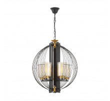Подвесная люстра Lumina Deco Ponti LDP 1245-5 BK+MD