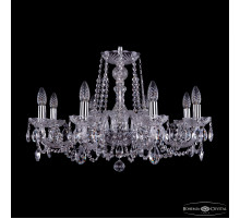 Подвесная люстра Bohemia Ivele Crystal 1402/8/240 Ni