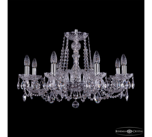Подвесная люстра Bohemia Ivele Crystal 1402/8/240 Ni