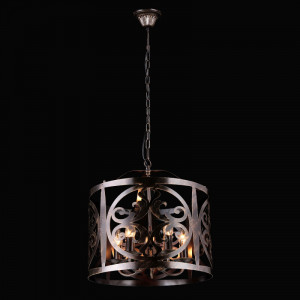 Подвесная люстра Natali Kovaltseva Renaissance10440/5P BROWN COPPER GD
