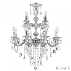 Подвесная люстра Bohemia Ivele Crystal Verona 72101/8+4/210/2d B NW