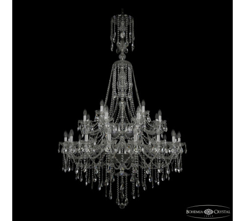 Подвесная люстра Bohemia Ivele Crystal 1415/16+8+4/400/XL-185/2d Ni Подвесная люстра Bohemia Ivele Crystal 1415/16+8+4/400/XL-185/2d Ni