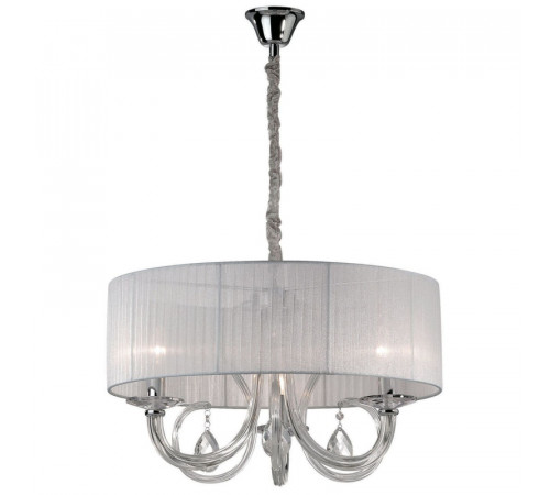Подвесная люстра Ideal Lux Swan SP3 Bianco 035840 Подвесная люстра Ideal Lux Swan SP3 Bianco 035840