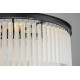Подвесная люстра Delight Collection 1920s Odeon KR0387P-10A black/frost