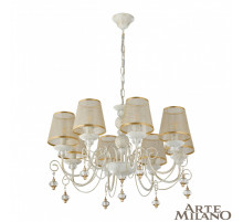 Подвесная люстра Arte Milano 347620/8 WT+G