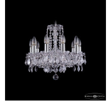 Подвесная люстра Bohemia Ivele Crystal 1402/10/141 Ni Leafs