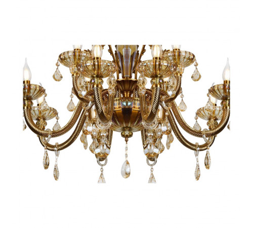 Подвесная люстра iLamp Asia 81069-8+4 BR Подвесная люстра iLamp Asia 81069-8+4 BR
