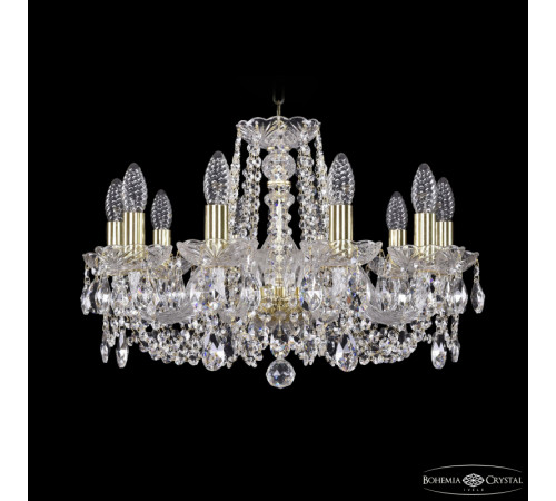 Подвесная люстра Bohemia Ivele Crystal 1402/10/195 G Подвесная люстра Bohemia Ivele Crystal 1402/10/195 G