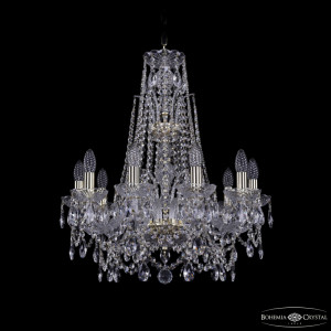 Подвесная люстра Bohemia Ivele Crystal 1411/10/195/XL-65 G
