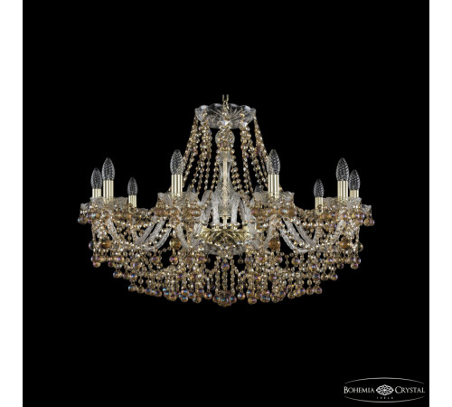 Подвесная люстра Bohemia Ivele Crystal 1409/10/300 G R777 Подвесная люстра Bohemia Ivele Crystal 1409/10/300 G R777