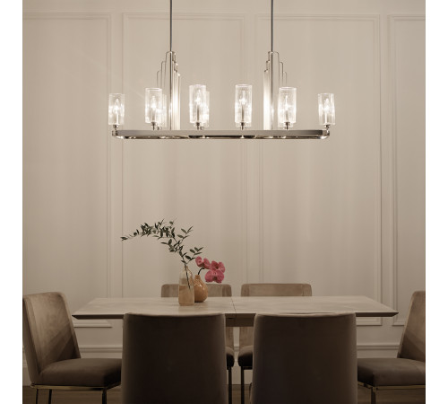 Подвесная люстра Kichler Kimrose QN-KIMROSE10-PN