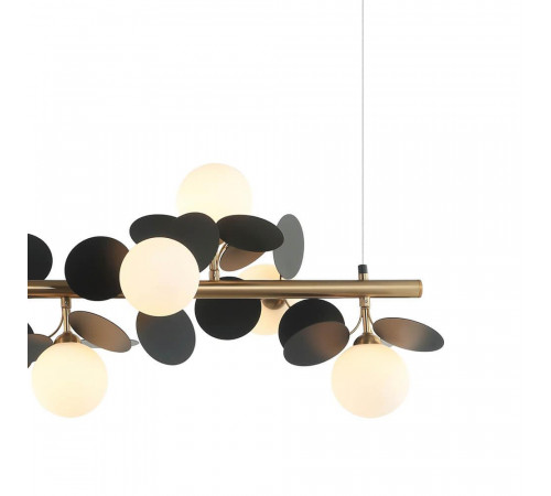 Подвесная люстра Lumien Hall Ilmari LH4136/12PO-BR-BK Подвесная люстра Lumien Hall Ilmari LH4136/12PO-BR-BK
