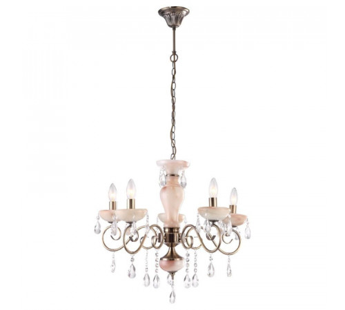 Подвесная люстра Arte Lamp Onyx Red A9591LM-5AB Подвесная люстра Arte Lamp Onyx Red A9591LM-5AB