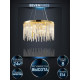 Подвесная люстра Lumien Hall Dzhillian LH0048/8P-GD-CL