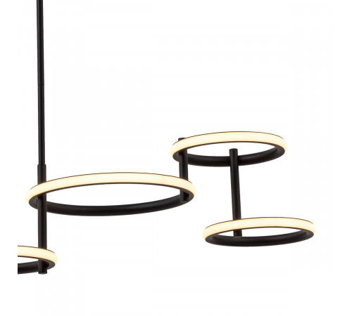 Подвесная люстра DeLight Collection MD20001002-8A matt black Подвесная люстра DeLight Collection MD20001002-8A matt black