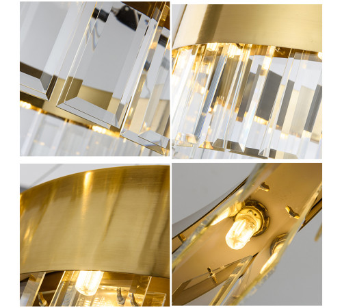 Подвесная люстра Delight Collection 4412-500 br. champagne gold