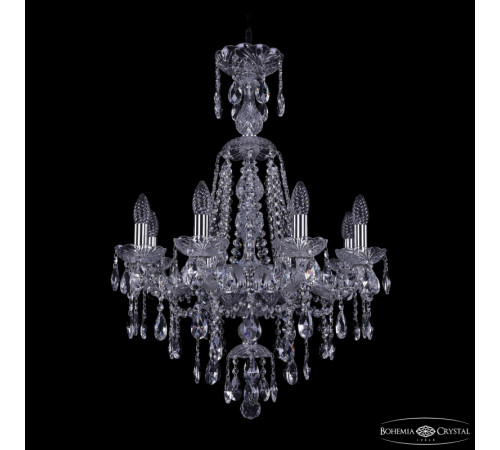 Подвесная люстра Bohemia Ivele Crystal 1415/8/200/XL-76 Ni Подвесная люстра Bohemia Ivele Crystal 1415/8/200/XL-76 Ni