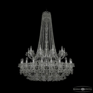 Подвесная люстра Bohemia Ivele Crystal 1409/20+10/400/h-152/2d Ni