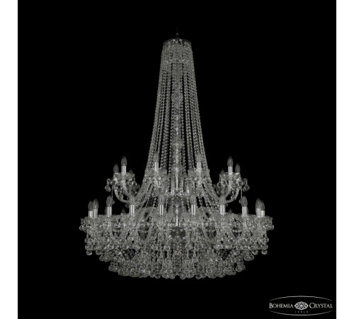 Подвесная люстра Bohemia Ivele Crystal 1409/20+10/400/h-152/2d Ni Подвесная люстра Bohemia Ivele Crystal 1409/20+10/400/h-152/2d Ni