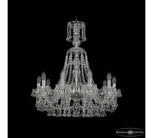 Подвесная люстра Bohemia Ivele Crystal 1409/10/240/XL-75 Ni