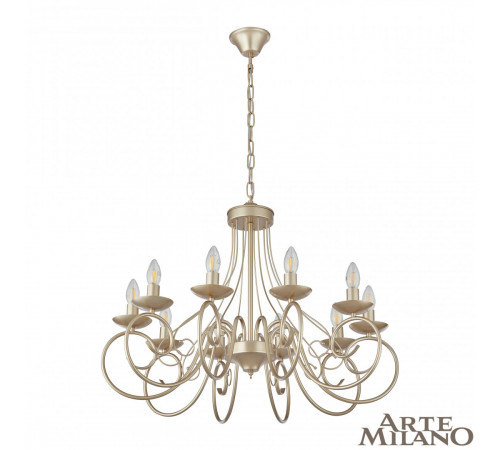Подвесная люстра Arte Milano 349159/10 CG Подвесная люстра Arte Milano 349159/10 CG