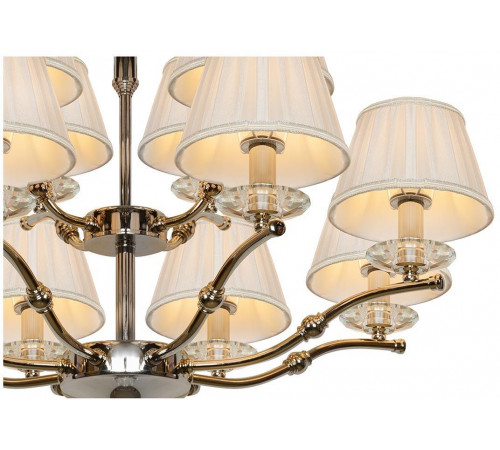 Подвесная люстра iLamp Vivaldi 85125/8+4 CR Подвесная люстра iLamp Vivaldi 85125/8+4 CR