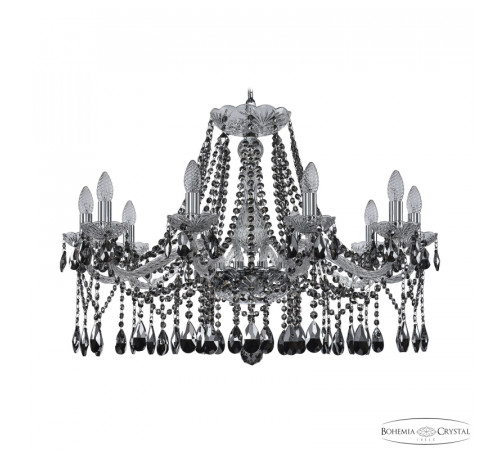 Подвесная люстра Bohemia Ivele Crystal 1413/10/300 Ni R781 Подвесная люстра Bohemia Ivele Crystal 1413/10/300 Ni R781