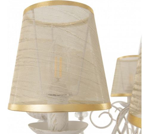 Подвесная люстра Arte Milano 347620/10 WT+G Подвесная люстра Arte Milano 347620/10 WT+G