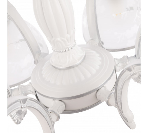 Подвесная люстра Arte Milano 349737/6 WT+SL Подвесная люстра Arte Milano 349737/6 WT+SL