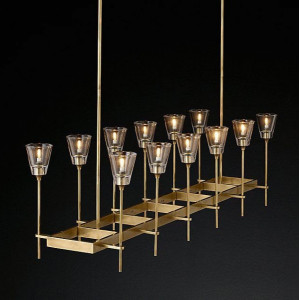 Подвесная люстра ImperiumLoft RH Torche De Verre 74929-22
