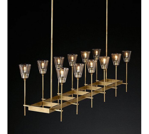 Подвесная люстра ImperiumLoft RH Torche De Verre 74929-22 Подвесная люстра ImperiumLoft RH Torche De Verre 74929-22
