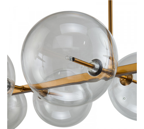 Подвесная люстра Delight Collection Globe Mobile KG0965P-10L brass Подвесная люстра Delight Collection Globe Mobile KG0965P-10L brass