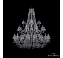 Подвесная люстра Bohemia Ivele Crystal 1403/20+10+5/530/3d Ni