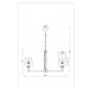 Подвесная люстра Arte Lamp Brocca A4093LM-8AB