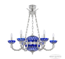 Подвесная люстра Bohemia Ivele Crystal Florence 71009P/6/210 NW P Clear-Blue/H-1I Y8