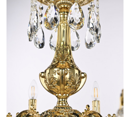Подвесная люстра Bohemia Ivele Crystal AL79101/10/250 A G Подвесная люстра Bohemia Ivele Crystal AL79101/10/250 A G