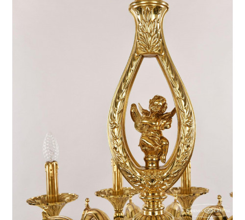 Подвесная люстра Bohemia Ivele Crystal Verona 72402/16/300 G FA1B Подвесная люстра Bohemia Ivele Crystal Verona 72402/16/300 G FA1B